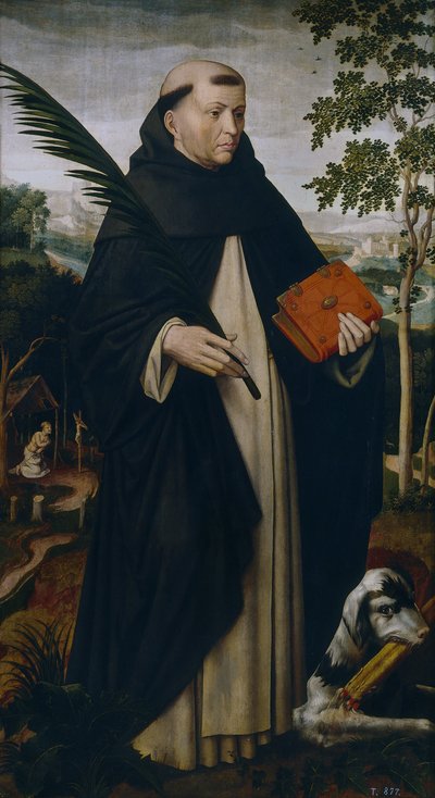 Saint Dominic by Ambrosius Benson