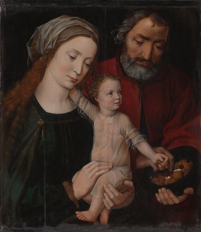 The Holy Family by Ambrosius Benson