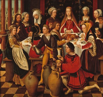 The Wedding in Cana by Ambrosius Benson