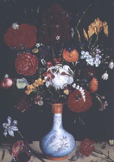 Still Life with Flowers by Ambrosius the Younger Bosschaert