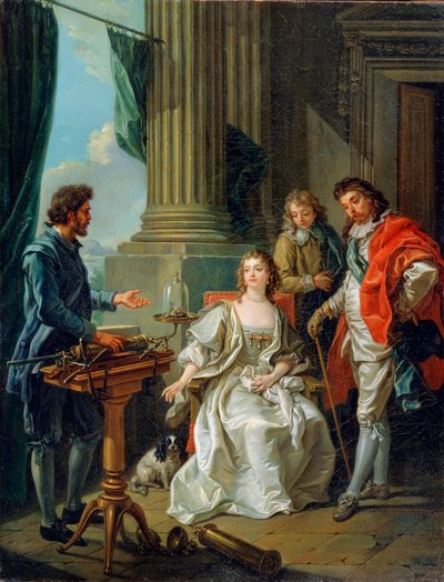 Pneumatic Experiment by Charles Amedee Philippe van Loo