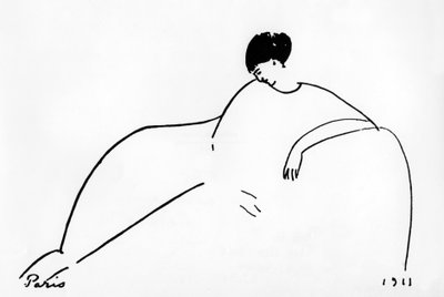 Anna Akhmatova, Russian Poet by Amedeo Modigliani