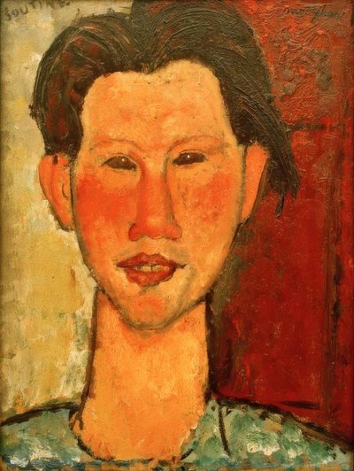 Portrait of Chaim Soutine by Amedeo Modigliani