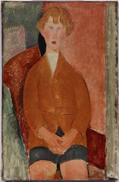 Boy in Short Pants by Amedeo Modigliani