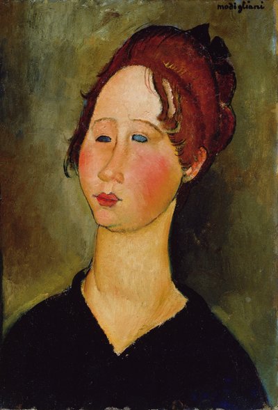Burgundian Woman by Amedeo Modigliani