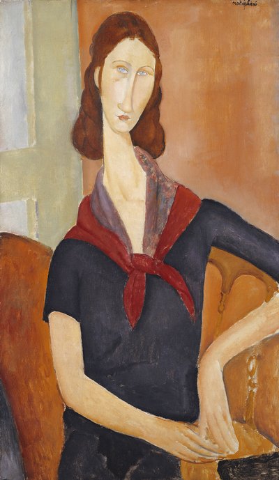 Jeanne Hebuterne by Amedeo Modigliani