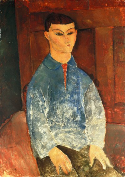 Moise Kisling Seated, 1916 by Amedeo Modigliani