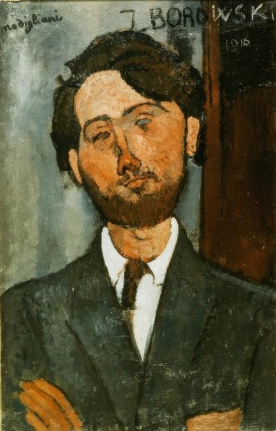 Portrait of Leopold Zborowski by Amedeo Modigliani