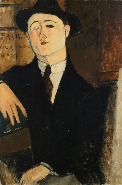 Portrait of Paul Guillaume by Amedeo Modigliani