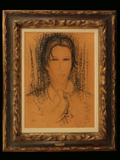 Portrait of Soutine by Amedeo Modigliani
