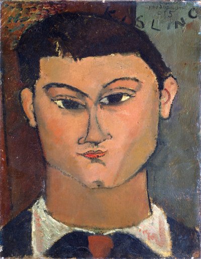 Portrait of the Painter Miose Kisling by Amedeo Modigliani