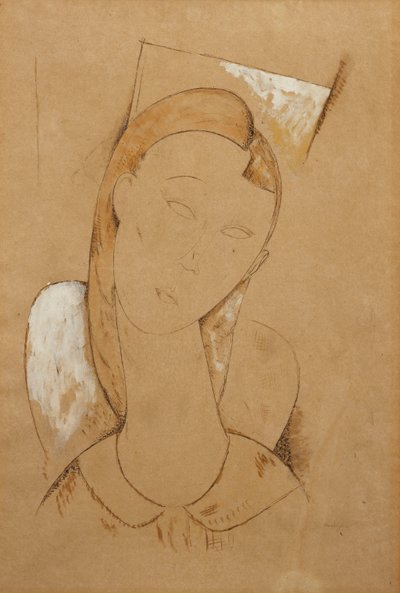 Young Woman by Amedeo Modigliani