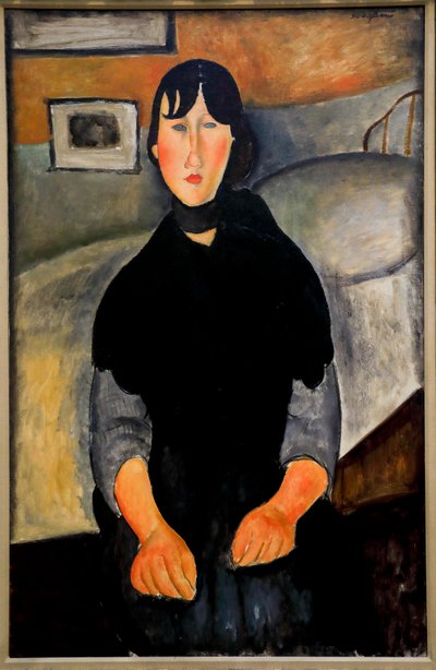 Young Woman of the People by Amedeo Modigliani