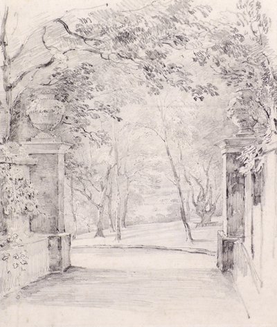 View from Entrance to Bromley, c.1810 by Amelia Long