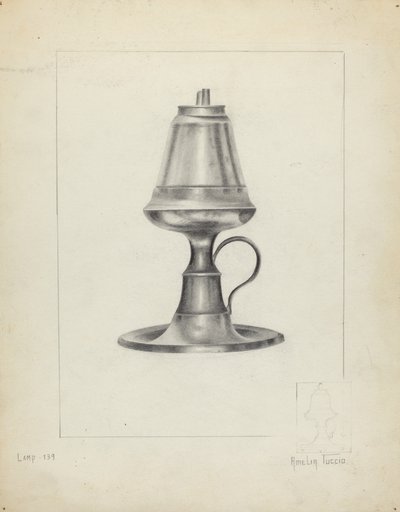 Camphene Lamp by Amelia Tuccio