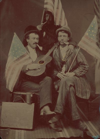 Portrait of Three Men by American 19th Century