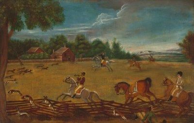The End of the Hunt by American 19th Century