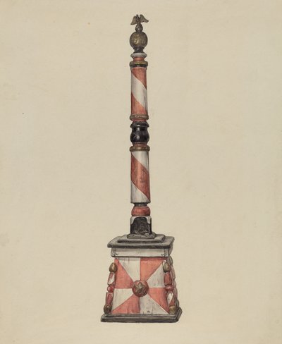 Barber Pole by American 20th Century