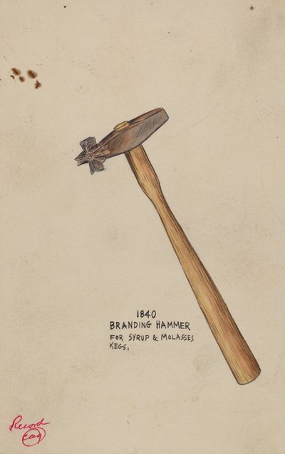 Branding Hammer by American 20th Century