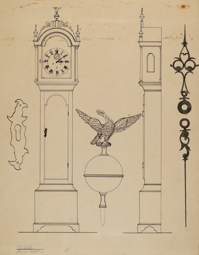 Clock by American 20th Century
