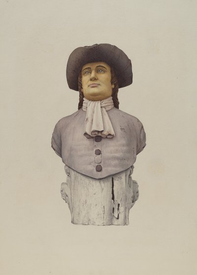 Figurehead: Quaker by American 20th Century