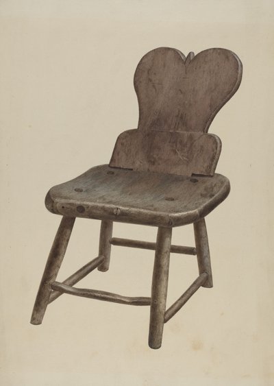 Pa. German Chair by American 20th Century