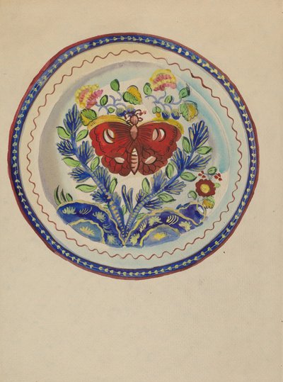 Plate by American 20th Century