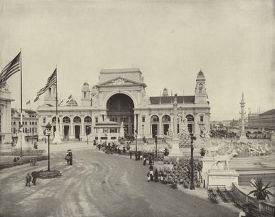 Across the Grand Plaza, Northward by American Photographer