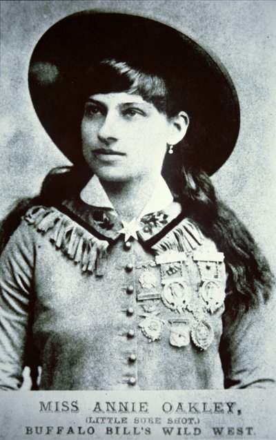 Annie Oakley (1860-1926) by American Photographer