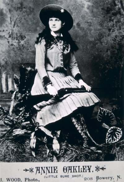 Annie Oakley (1860-1926) by American Photographer