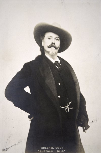 Buffalo Bill postcard by American Photographer