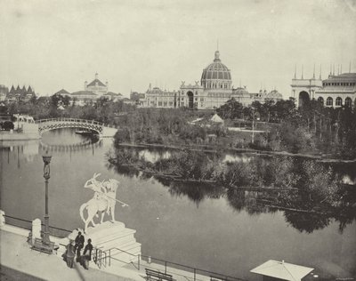 East from the Transportation Building by American Photographer