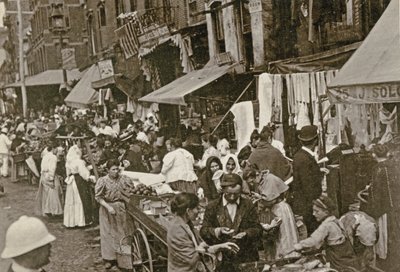 Hester Street, New York City, 1898 by American Photographer
