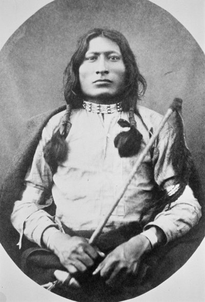 One Bull Warrior by American Photographer