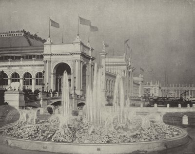 One of the Electrical Fountains by American Photographer