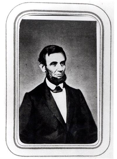 Portrait of Abraham Lincoln by American Photographer