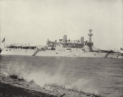 The Battleship Illinois by American Photographer