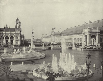 The Great Fountains in Action by American Photographer