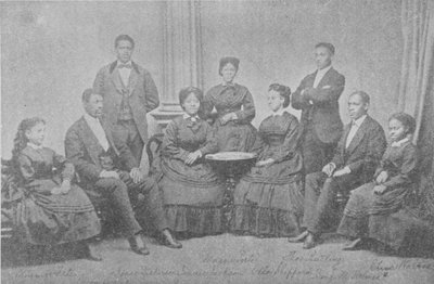 The Original Jubilee Singers, c.1870s by American Photographer