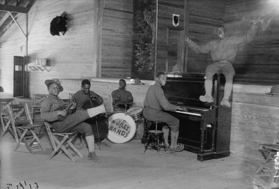 US Army Jazz Band by American Photographer