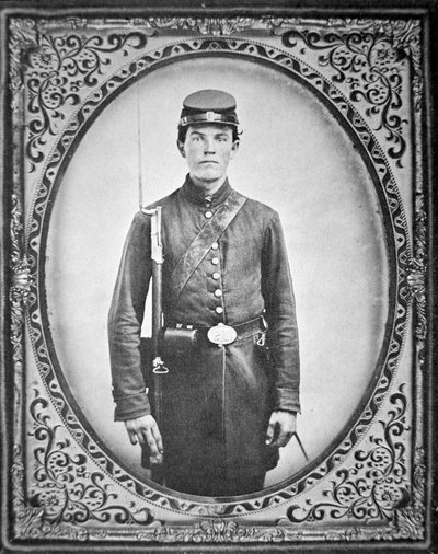 Unknown Union Soldier by American Photographer