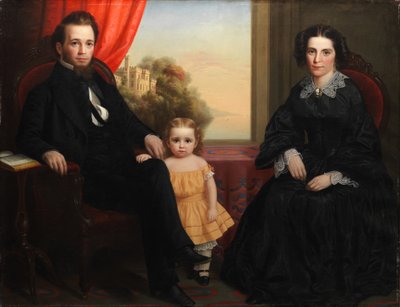 A Family Group Portrait, c.1850 by American School