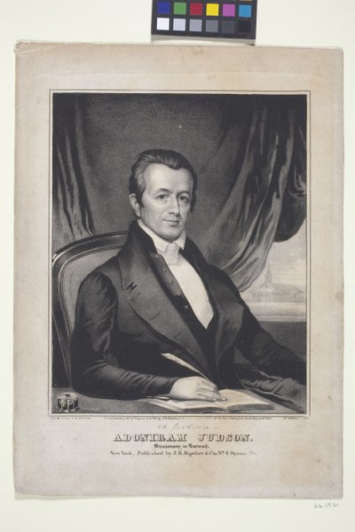 Adoniram Judson, Missionary To Burma by American School