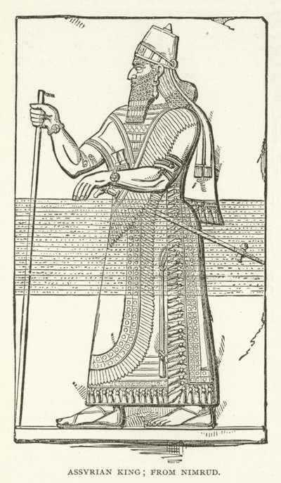 Assyrian King from Nimrud by American School