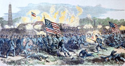 Battle of Secessionville, James Island, South Carolina by American School