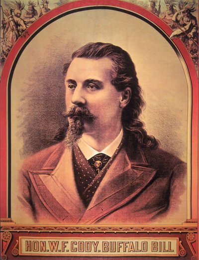 Buffalo Bill, 1886 by American School