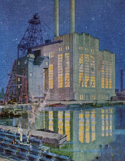 Electric Power Station by American School