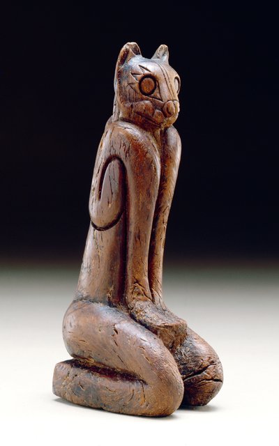 Feline figure, Calusa by American School