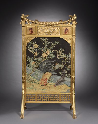 Fire Screen, Herter Brothers, c.1878-1880 by American School