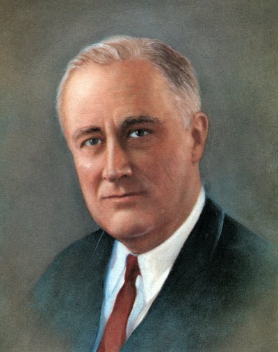 Franklin Delano Roosevelt by American School